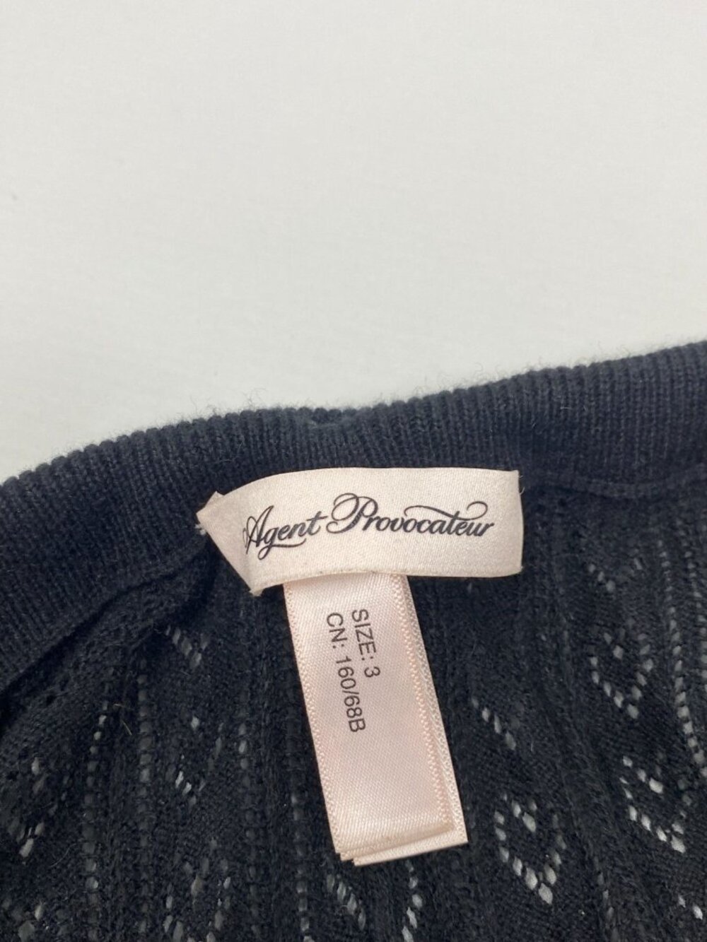Agent Provocateur MyLove Black Silk Cotton Cashmere Shorts AP3 Medium - Picture 10 of 11